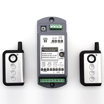 automatic induction gate door sliding glass multi-function access control extender wireless remote control lock switch