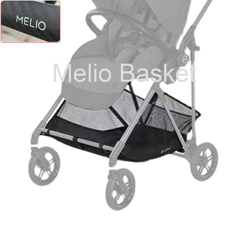 Buggy-Einkaufskorb für Cybex Melio 2/3/Kohlenstoff/Profi Kinderwagen Aufbewahrungstasche Kinderwagen Daper Tasche Baby Reisezubehör