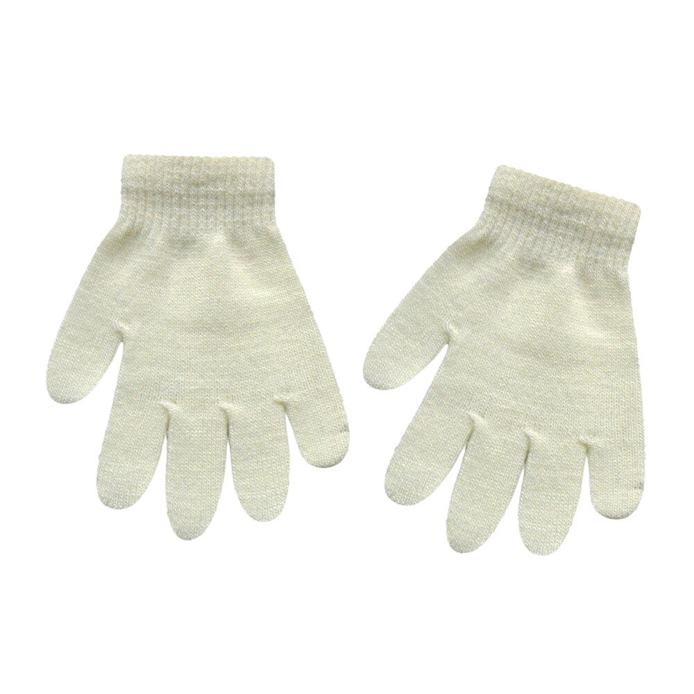 hiver automne moufles pour enfants enfants garçons filles gants enfants solide doigt complet tricoté gants