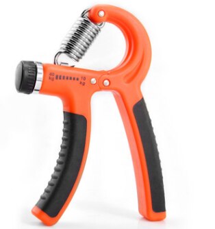 5-60Kg gymnase Fitness poignée de main hommes réglable doigt lourd exercice force pour Muscle main pince formateur utile: YELLOW