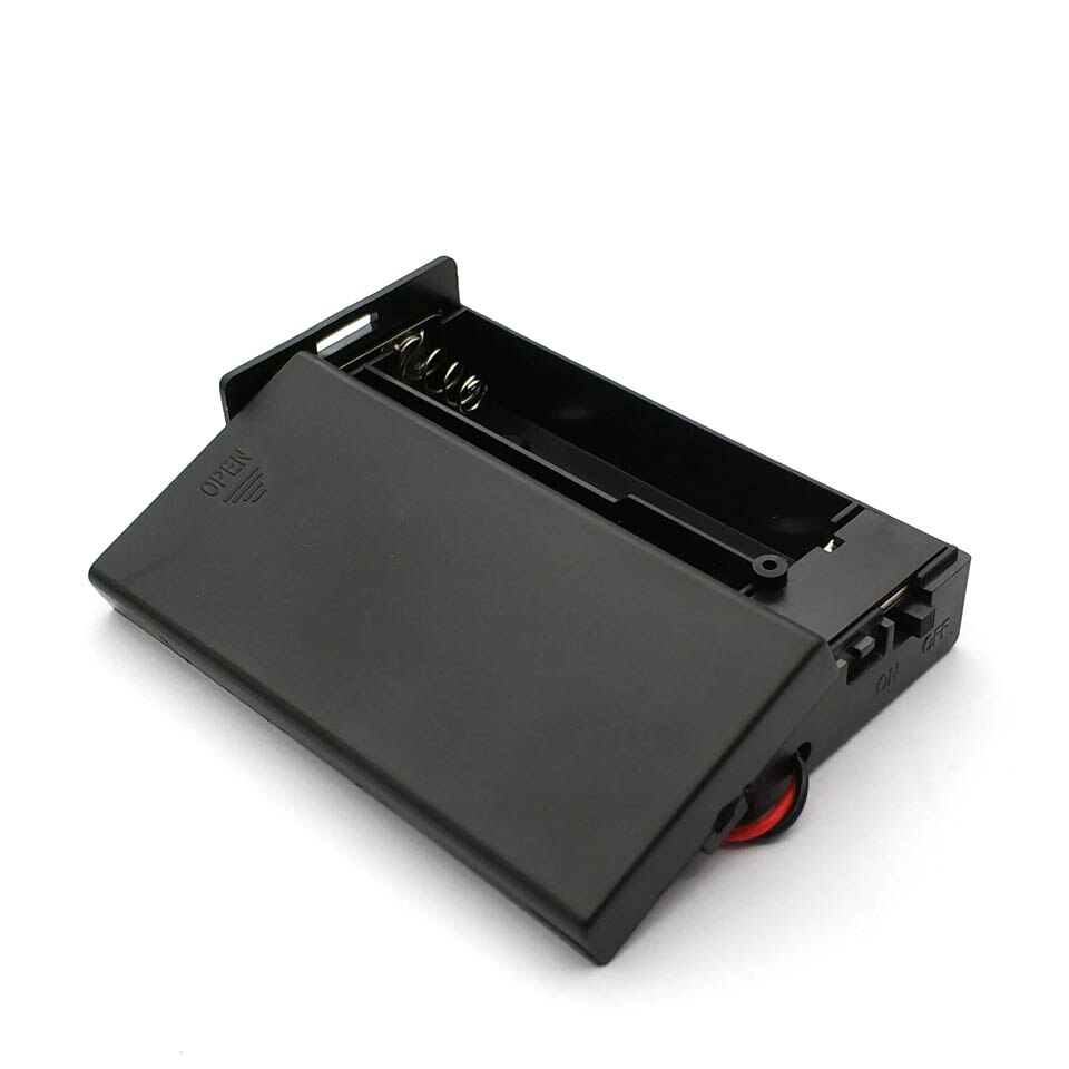 Diy 3.7V 18650 Batterij Storage Case Voor 2X18650 Batterijen Houder Box Container 2 Slot Batterijen Houder Op/Uit Schakelaar