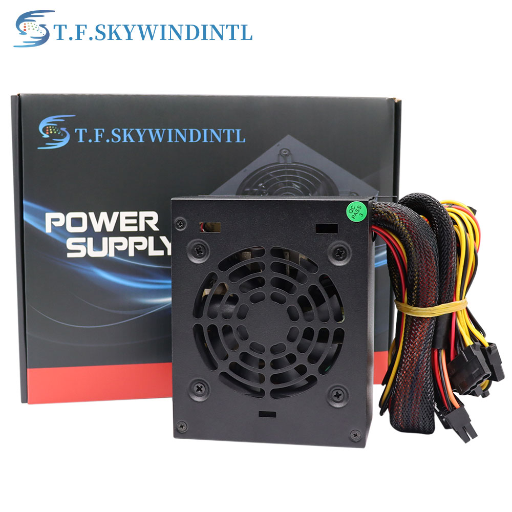 400W SFX PC Power Supply 400W PC Desktop Gaming Power Supply SFX400 Small PSU 110V 220V Suitable for Computer