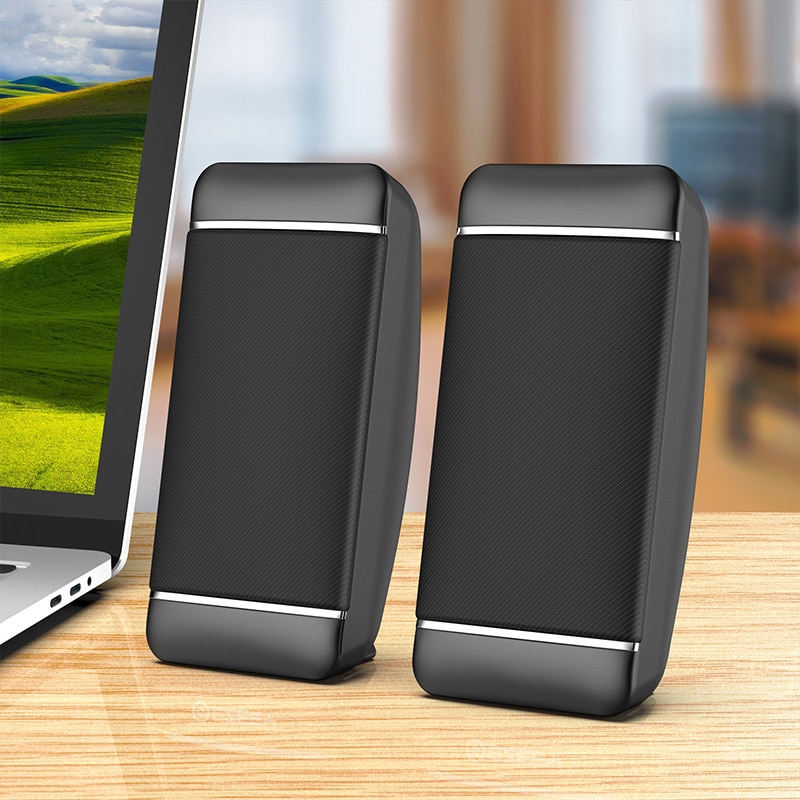 S4 Bedrade Computer Speakers Diepe Bas Ondersteuning USB voeding Stereo voor Desktop PC/Mobiele Telefoons Multimedia Speaker