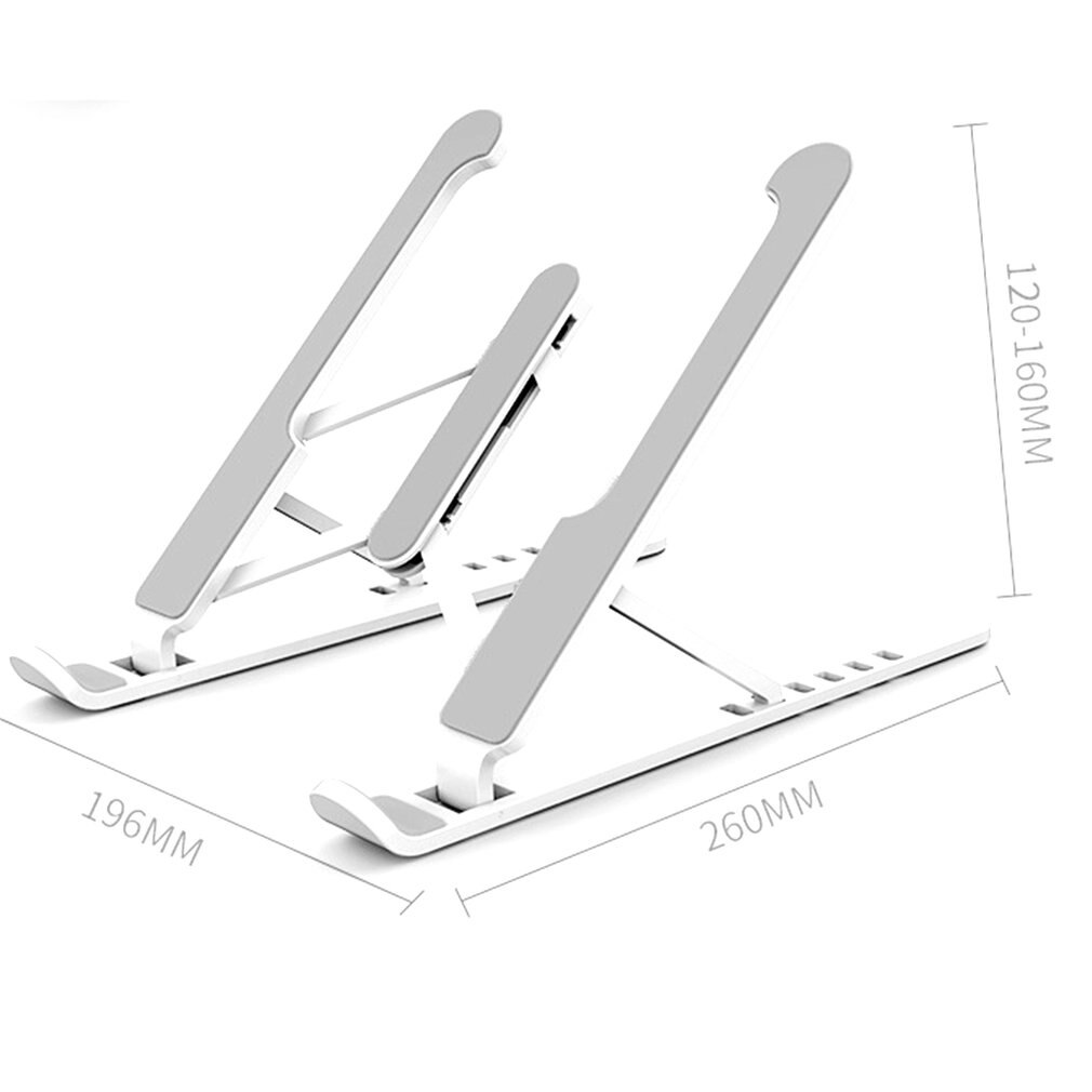 Portable Laptop Stand Foldable Support Base Notebook Stand For Macbook Pro Lapdesk Computer Laptop Holder Cooling Bracket Riser