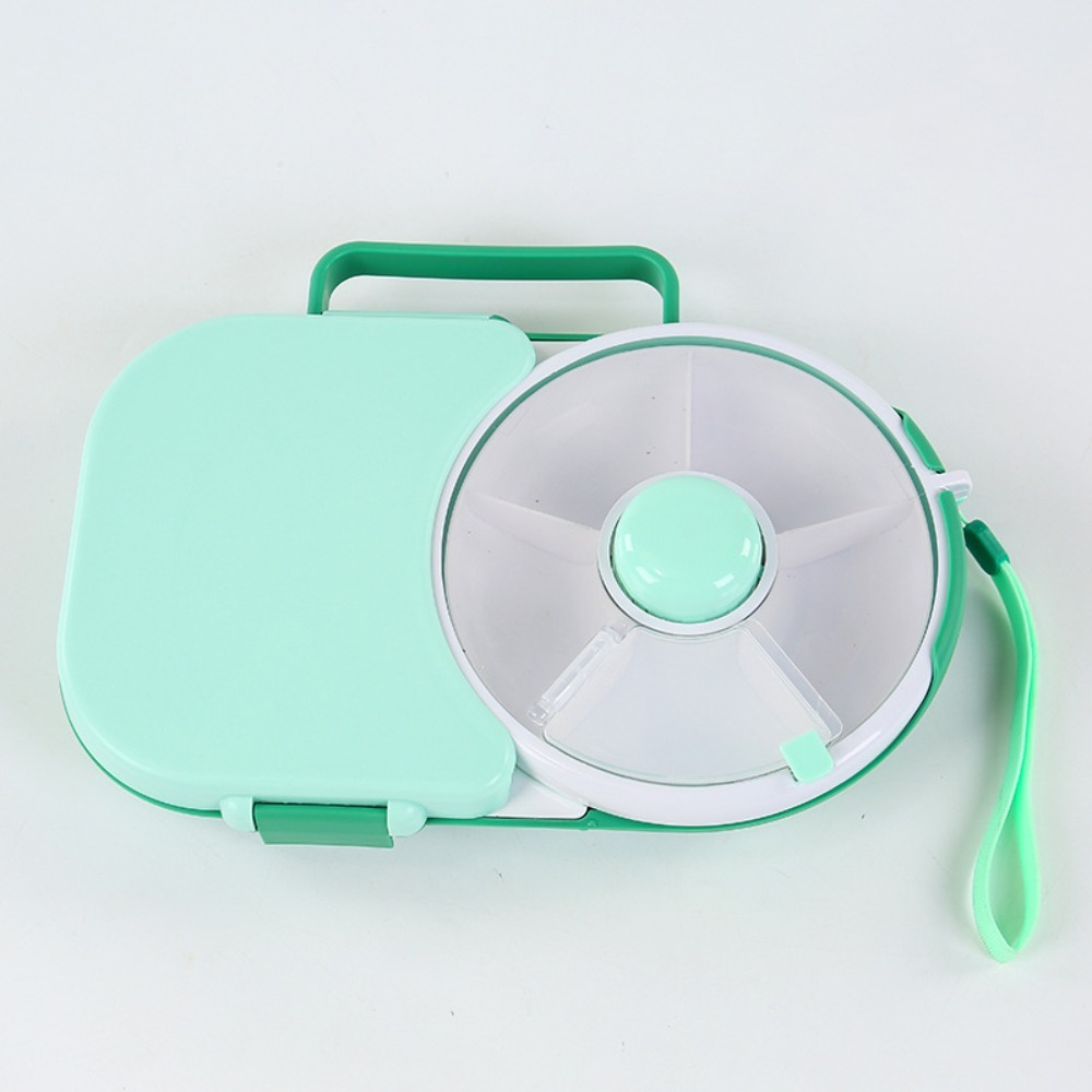 Portable Rotating Lunch Boxes With 5 Compartments ... – Grandado