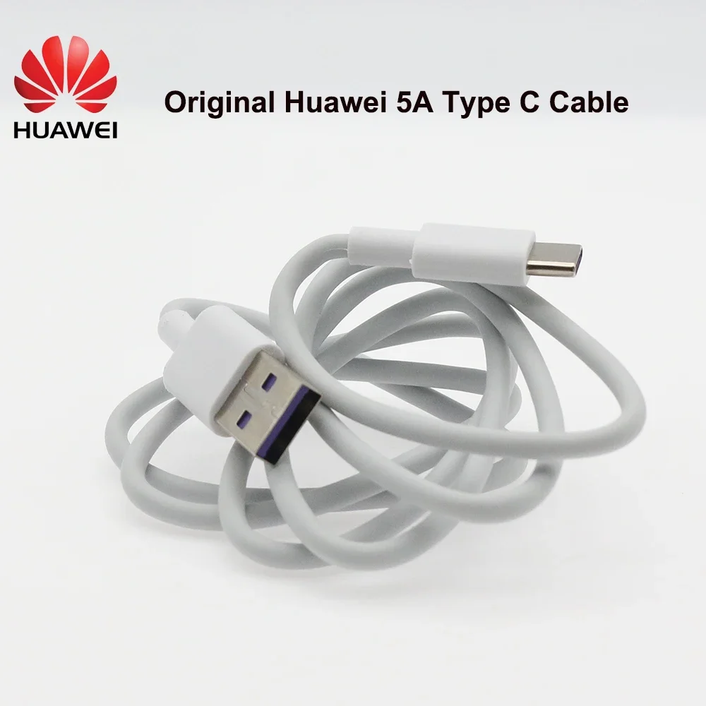 40W Original HUAWEI chargeur rapide 22.5W EU US superchararge Type C câble pour HUAWEI P30 P40 P20 Pro lite Mate 9 10 Pro Mate 20 V20: Blue