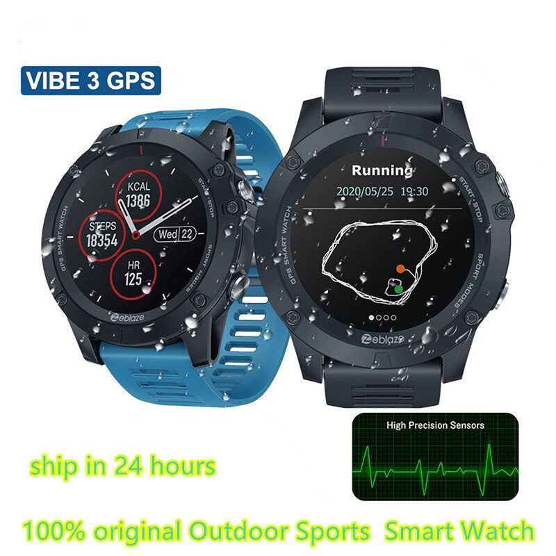 Buitensport smartwatches met gps, hartslagmeter voor de hele dag, meerdere sportmodi, fitness smartwatch
