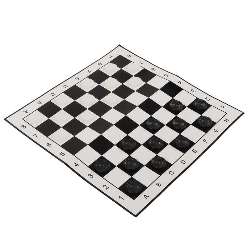 32 Chess 24 Checkers Chess and Checkers Set Portable for Entertainment