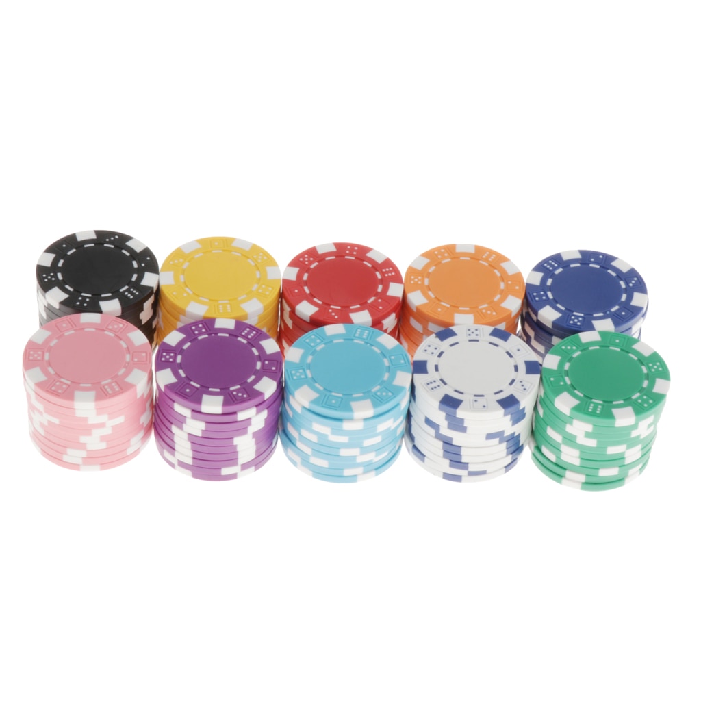Kasino liefern Gremium Spiele leer Chips einstellen von 100 stücke Poker Chips