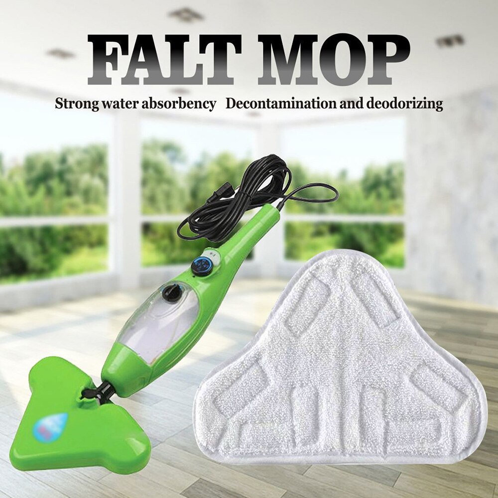 4 Stuks Microvezel Steam Mop Floor Wasbare Vervanging Pad Steam Mop Floor Vervanging Microvezel Hoofd Voor H2O H20 X5