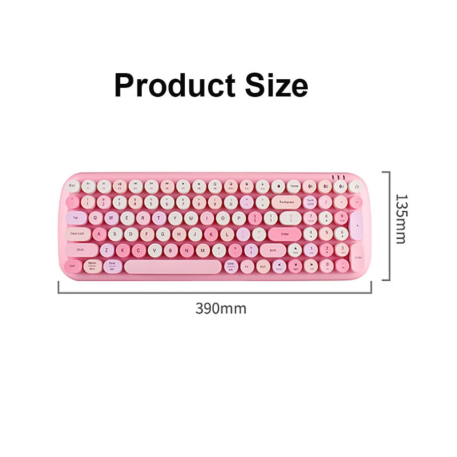 Bluetooth-compatible Keyboard Mouse For Mackbook Laptop PC Gamer Wireless Gaming Keyboard Mouse Combo For Phone iPad Tablet