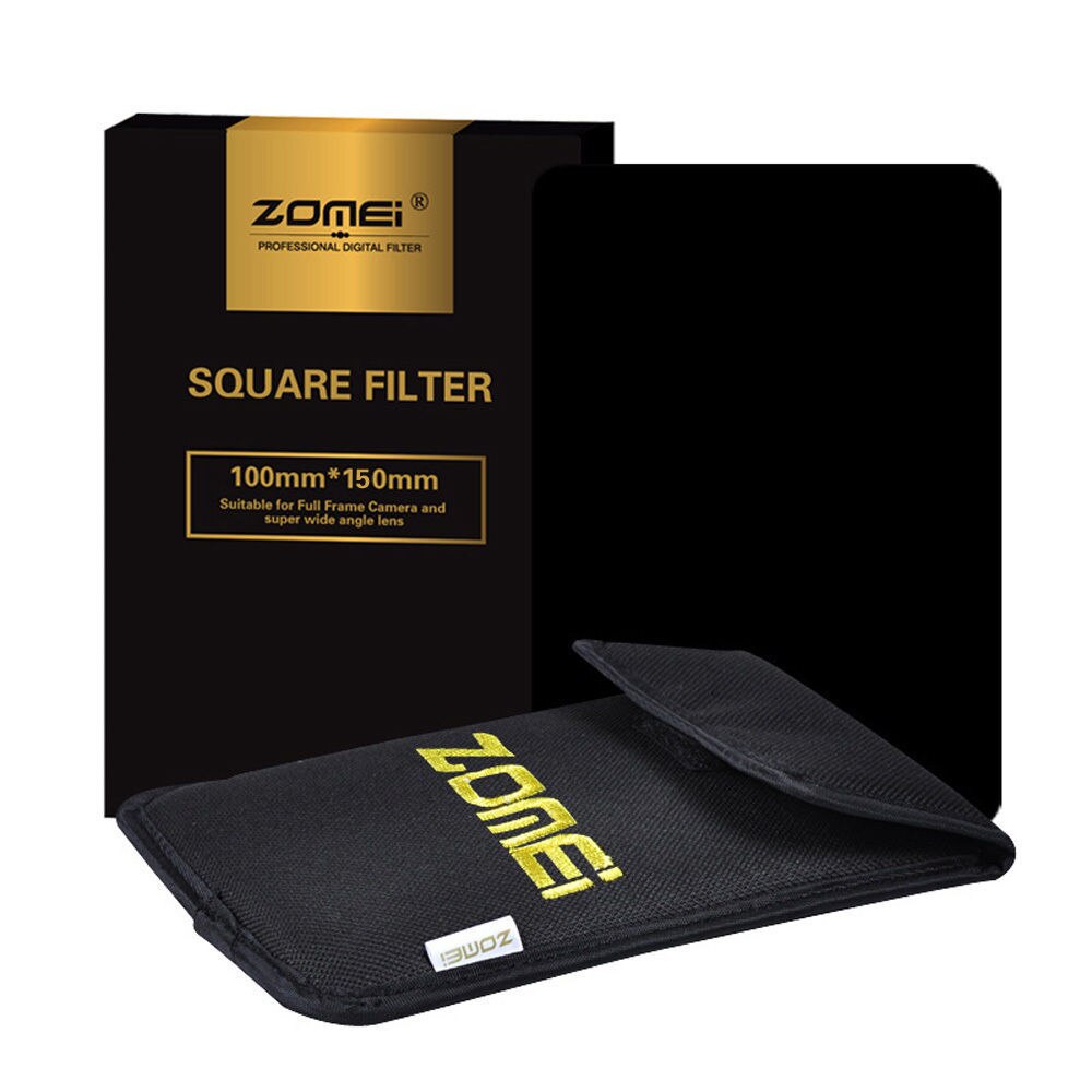 Zomei filtro cuadrado 100mm x 150mm graduado densidad neutra gris GND248 ND16 100mm * 150mm 100x150mm para Cokin Z-PRO Series filtro