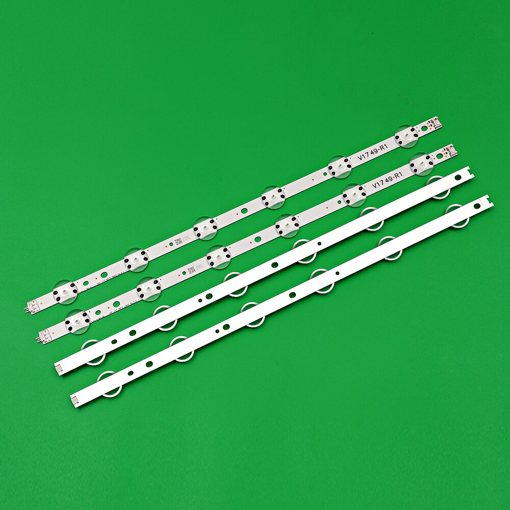Neue Bausatz 4 Stck LED streifen Für LG 49UV340C 49UJ6565 49UJ670V 49 V17 Kunst3 2862 2863 6916L-2862A 6916L-2863A V1749L1