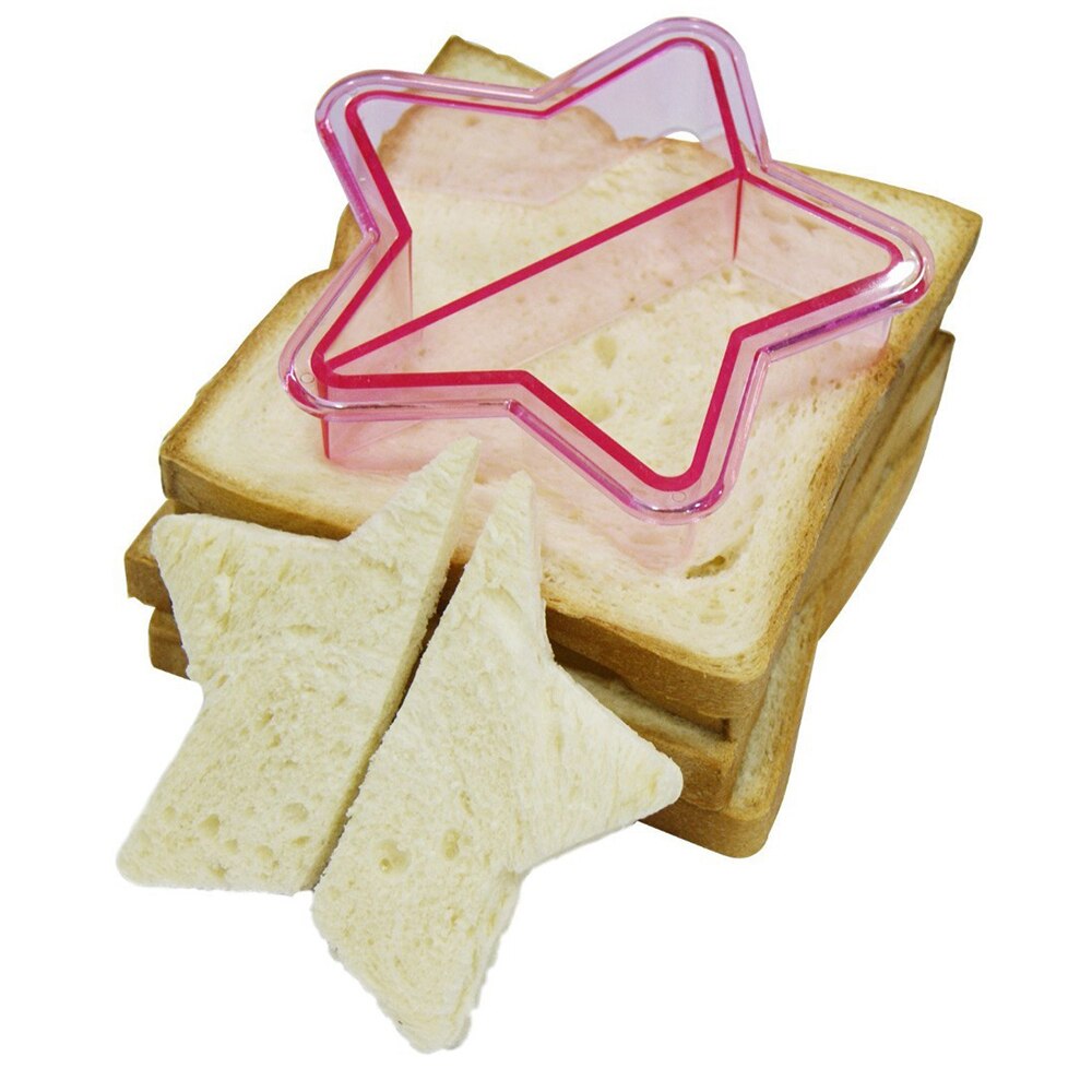 Kids Sandwich Cutters Mold Crust Cutter Toast Cookie Cutters Lunch Maker DIY Cute Shape Cooking Tools Kitchen Supplies