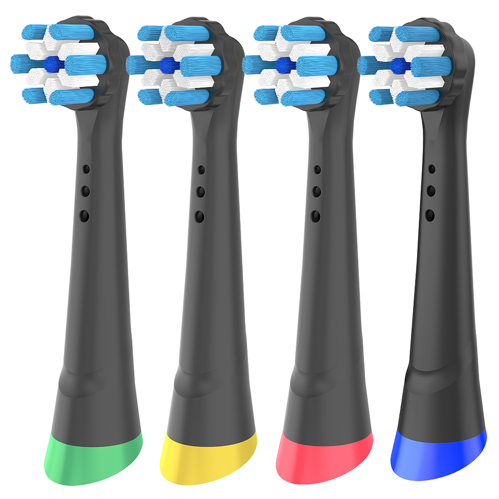 Têtes de brosse à dents de rechange iO compatibles avec la brosse à dents électrique Oral B iO, tête de brosse pour tous les modèles de brosses à dents électriques iO: Or