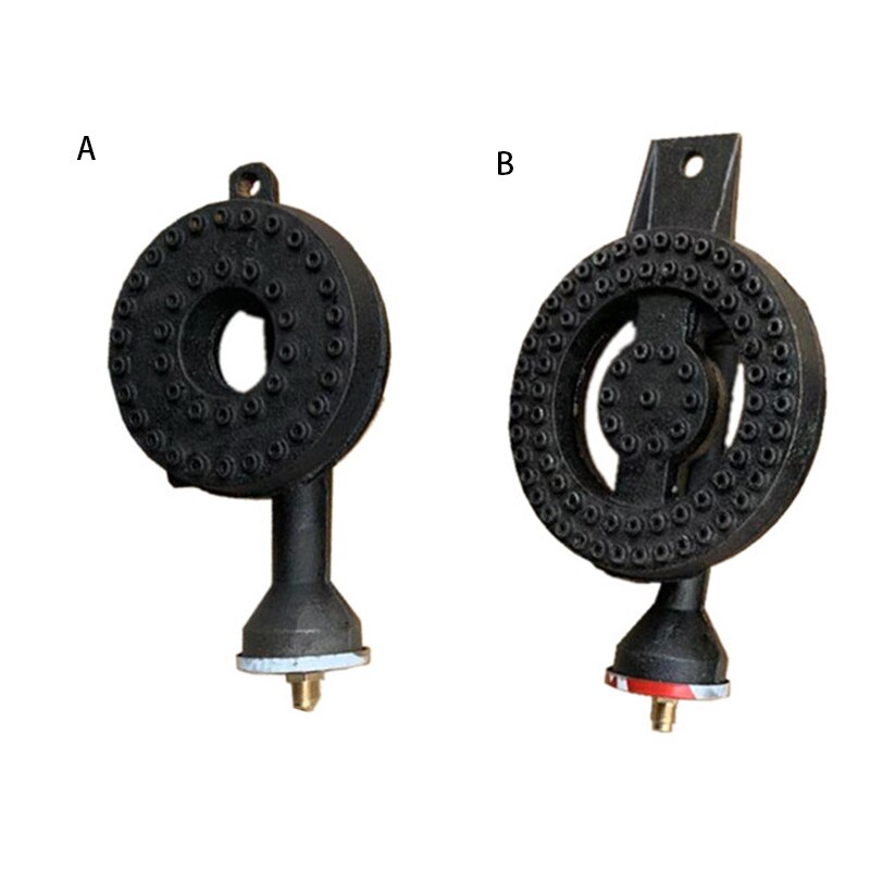 burner head with cast iron fitting orifice For Clay pot stove Gas stove cast iron propane burner parts cast iron propane