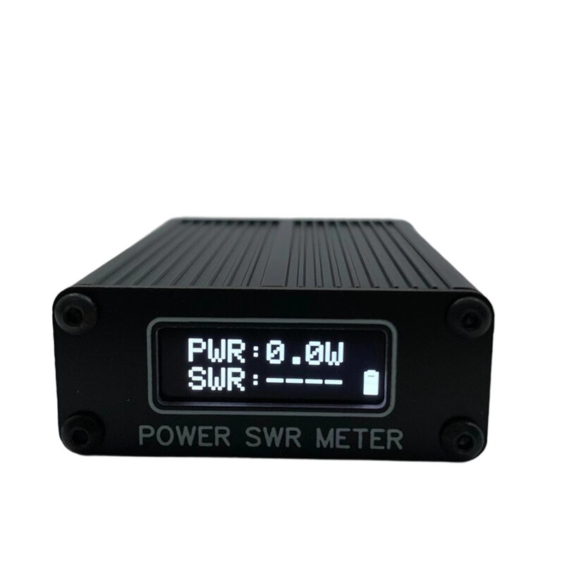 Mini QRP 1.6Mhz-30Mhz SWR HF compteur d'onde debout à ondes courtes SWR mètre de puissance + OLED + batterie + câble USB basé sur G8GYW