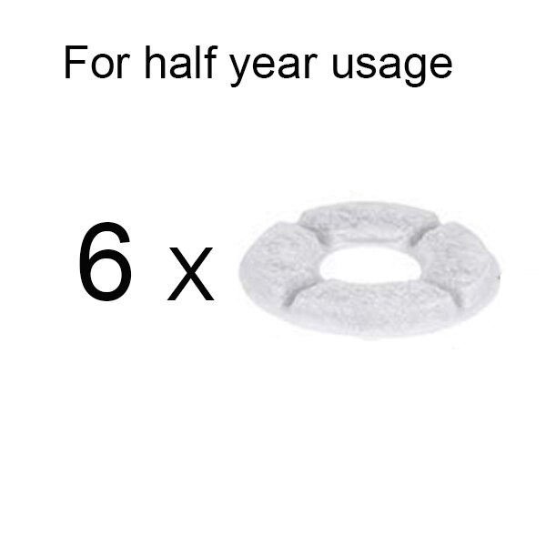 Pet Fountain Cat Water Dispenser LED Lighting 2.3L Cat Fountain Dog Water Drinking Dual Filters Fresh Clean Water Ultra Quiet: 6pcs carbon filters / EU Plug