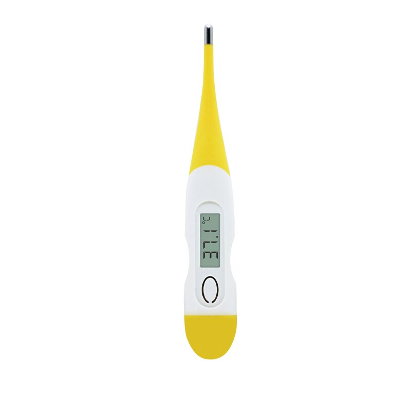 Digitale thermometer voor koorts kinderen volwassenen en baby's elektronische lichaamsthermometer temperatuurpistoolmeter meetinstrumenten: Geel
