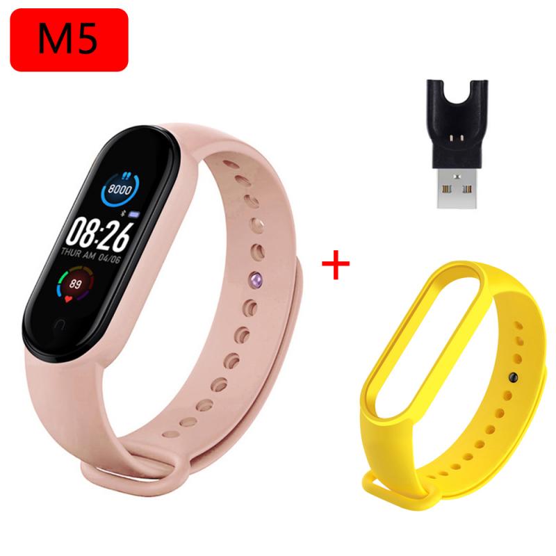 M5 Smart Watch Fitness Tracker pressione sanguigna braccialetto intelligente frequenza cardiaca Sport impermeabile cinturino intelligente con schermo a colori: 12