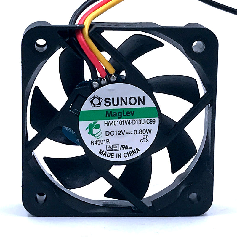 2 kpl hiljainen hiljainen 40mm tuuletin sunon  ha40101 v 4-d13u-c99 dc12v 0.80w 4cm 4010 tv kotelo aksiaalituuletin