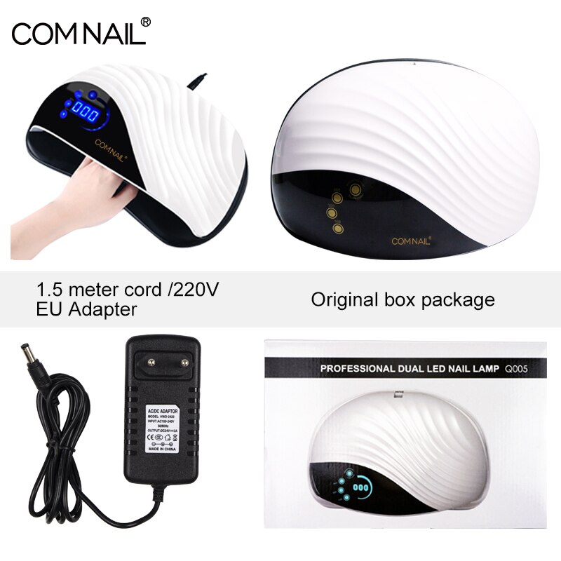 Lámpara Ultravioleta para ventilador de refrigeración integrado de uñas 10s secado rápido todo tipo de esmalte de uñas de Gel LED UV secador de uñas