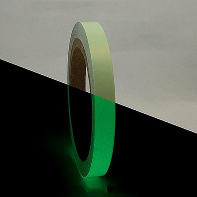 1Pcs Lichtgevende Lichtgevende Strip Home Improvement Stage Antislip Lichtgevende Pet Tape Pvc Afdrukken Self-Lichtgevende Film lichtgevende Tape