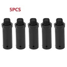 Small Compressor Breather Replacement Oil Cap Air Pump Accessories With Gasket Seal Plastic Thread 5pcs 15.5mm