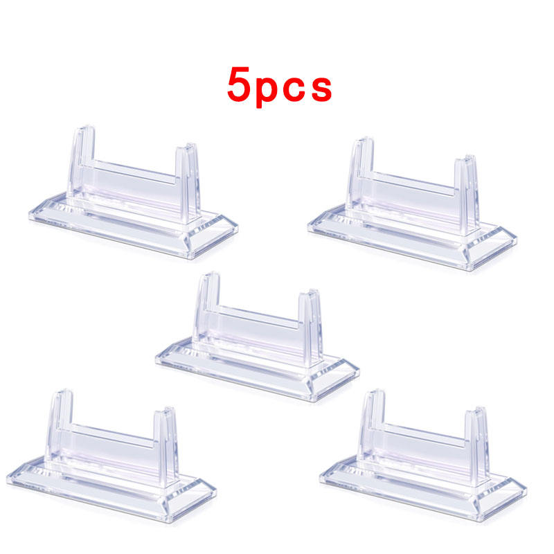 Set 35PT Kartenhalter, magnetisch, Acryl, Stützschutz, Hartplastikhüllen, Sammelvitrine, Baseball, Fußball, Sportkarten: FIVE
