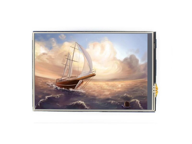 4inch Touch LCD Shield for Resistive 480x320 resolution Standard interface Controlled via SPI Micro SD slot