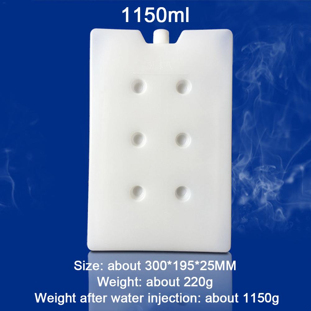 600-1800ml Gel Freezer Reusable Ice Blocks Cooler Water Injection Bag Picnic Travel Lunch Box Fresh Food Storage