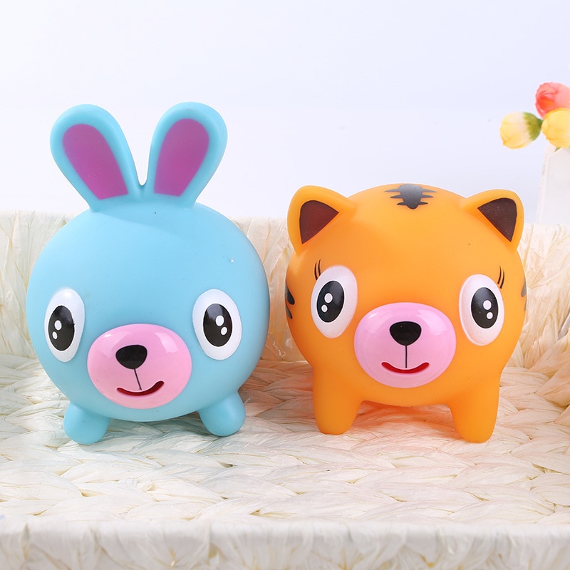 Cute Animal Screaming Tongue Sticking Out Stress Reliever Toy Vocal Doll Screaming Toy Talking Animal Children