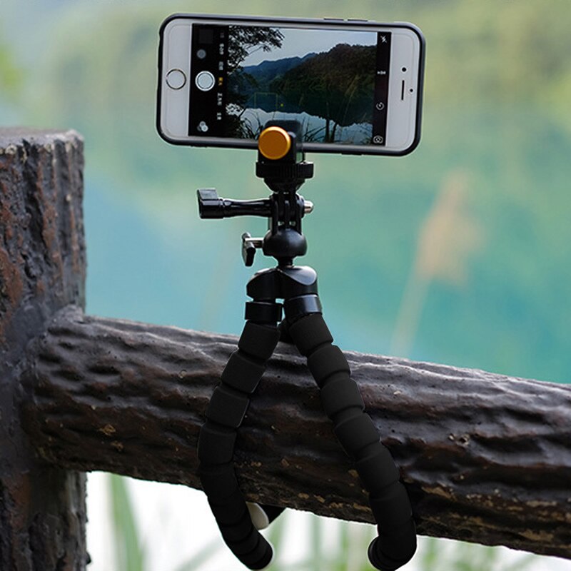 Flexible Tripod Stand Mount Monopod Holder Octopus for gopro Camera