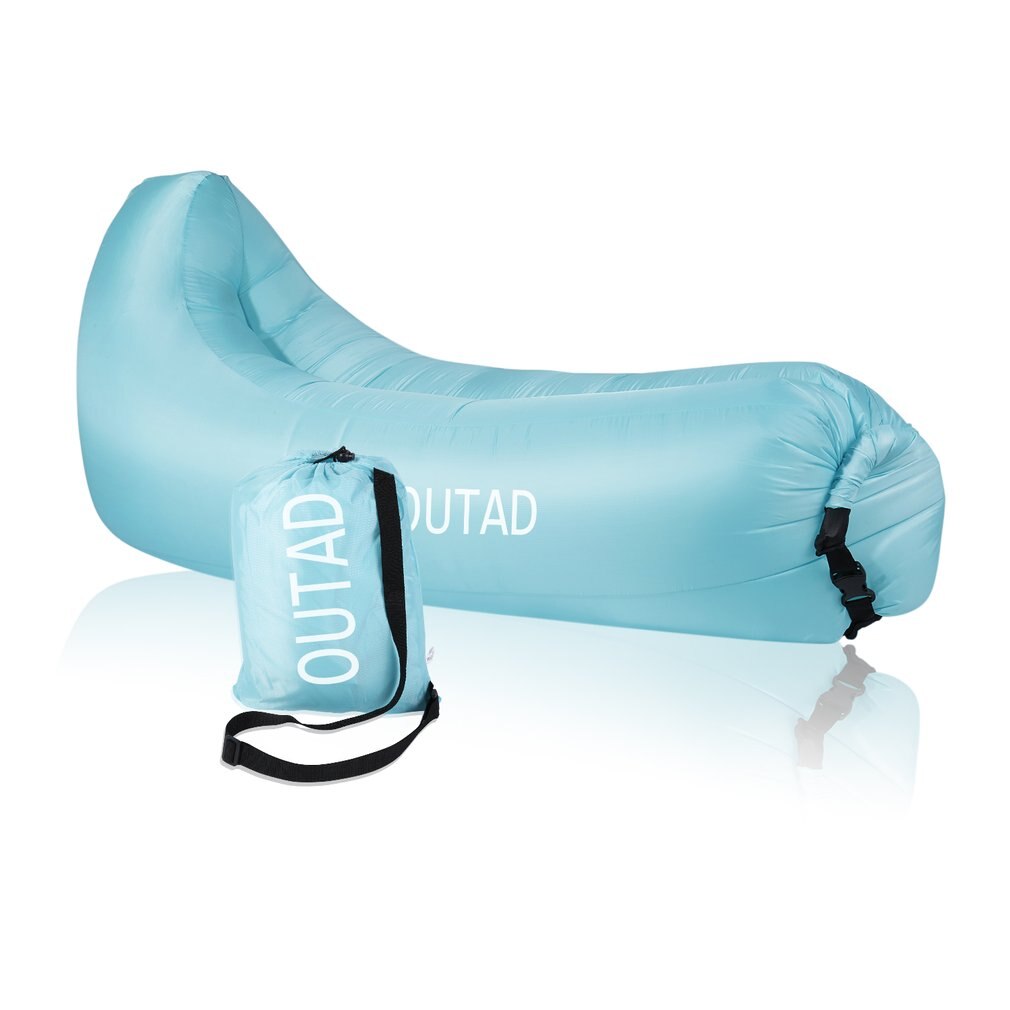 Sitzsack Sofa Aufblasbare Liege Luft Sofa Leichte Strand Schlafsack Luft Hängematte Klapp Schnelle Aufblasbare Sofa für Strand: Ursprünglich Titel