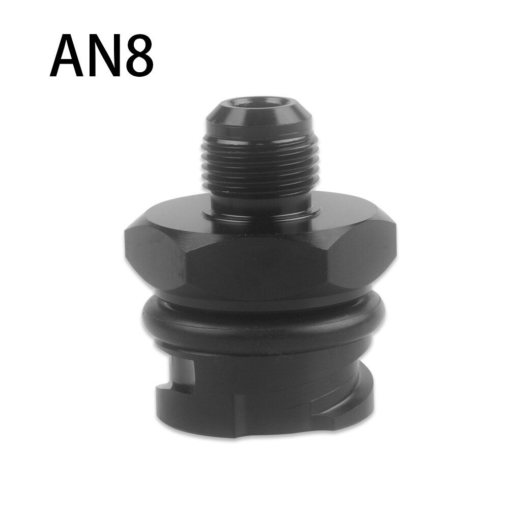 Auto Accessories Car Billet Black Engine Valve Cover Oil Cap for LSX LS1 LS6 LS2 LS3 LS7 AN10 AN8 AN6: AN8