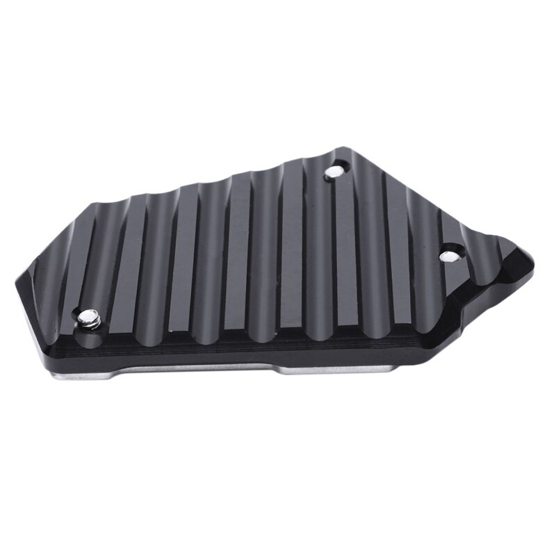Voor Bmw R1200Gs Lc R 1200 Gs Lc Adventure Grote Kickstand Zijstandaard Voet Enlarger Uitbreiding Plaat Pad zwart + Zilver
