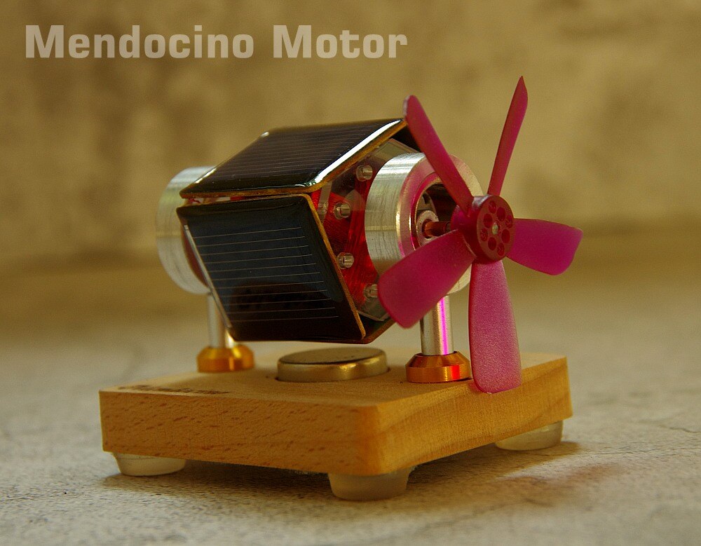 Mendocino Motor solar toy Free energy magnetic suspension Science physics toy