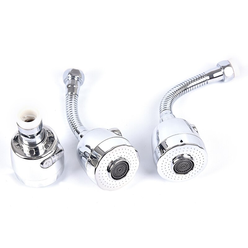 Robinet rotatif tête de pulvérisateur Anti-éclaboussures robinet Booster douche dispositif d'économie d'eau accessoires de cuisine