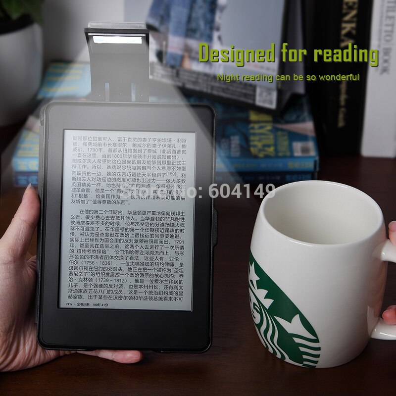 3 color temperature Rechargeable Ebook Led Book Light For Kindle Paper USB Led Reading Paper Lamp Flexible E-read Book Light