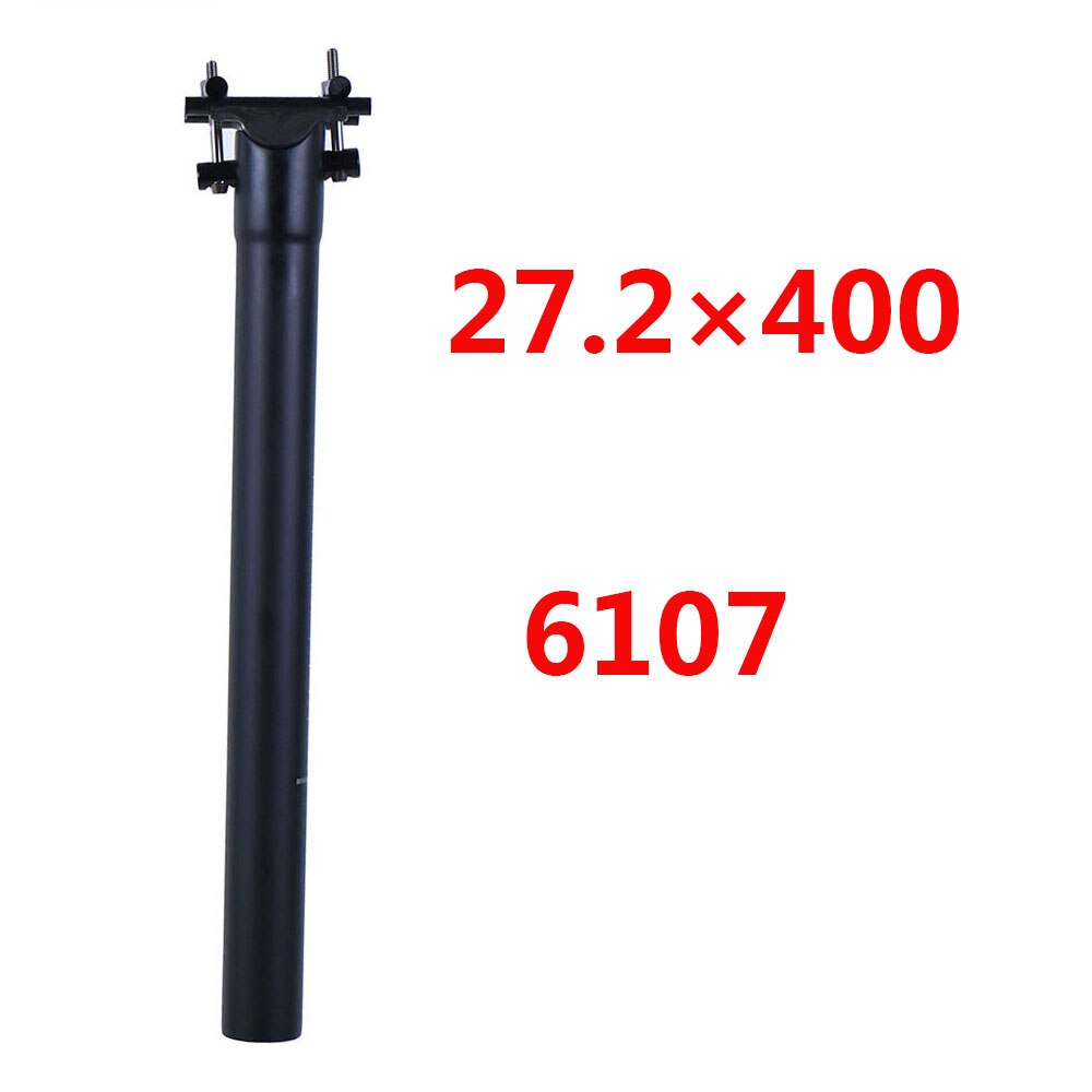 ELITA EINE Super licht Carbon Sattelstütze Fahrrad Sattelstütze MTB/rennrad sattelstütze 27.2/30.8/31.6*350/400mm: 27.2x400-6107
