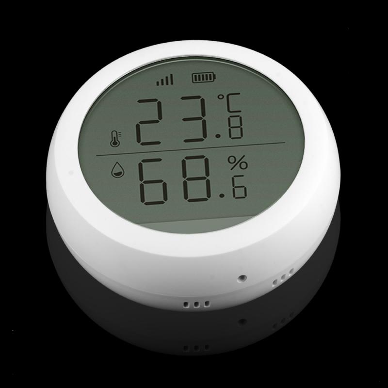 EWelink Smart Home EWelink Temperature Humidity Sensor Zigbee Indoor Temperature Humidity Detector Screen Display