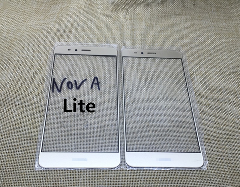 P10Lite Outer Screen For Huawei P10 Lite Front Touch Panel LCD Display Screen Out Glass Cover Lens Phone Repair Replace Parts