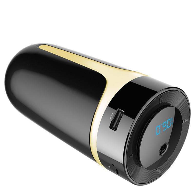 1PC Vehicle-Mounted Humidifier Car Humidifier Wireless Connecting Car Humidifier MP3 Humidifier For Car Use (Black)