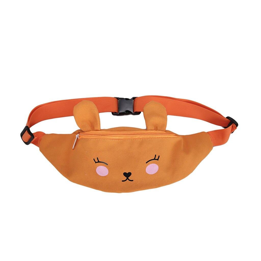Aelglacial mignon taille sacs femmes poitrine sac femme toile frais couleur sac à main enfant Jokerphone pochette sac à bandoulière: Orange
