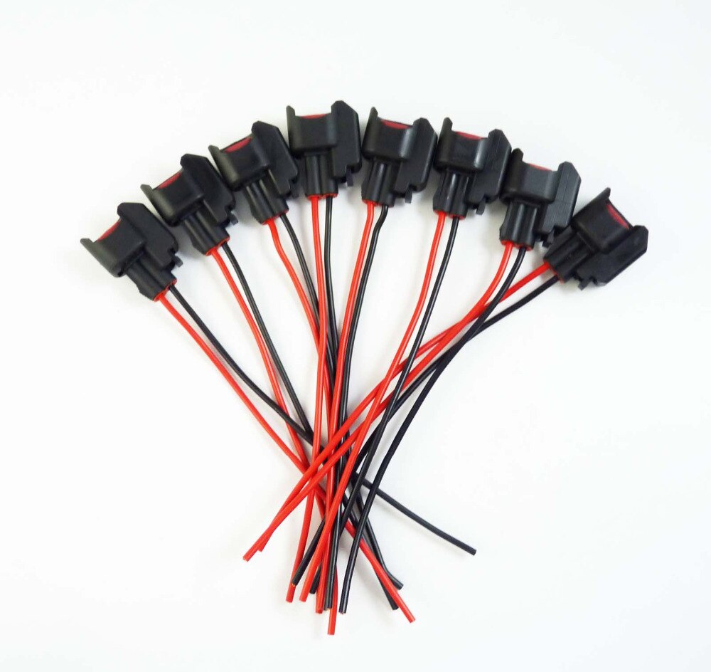 ISANCE Fuel Injection Connectors Connector Pigtail Plug EV6