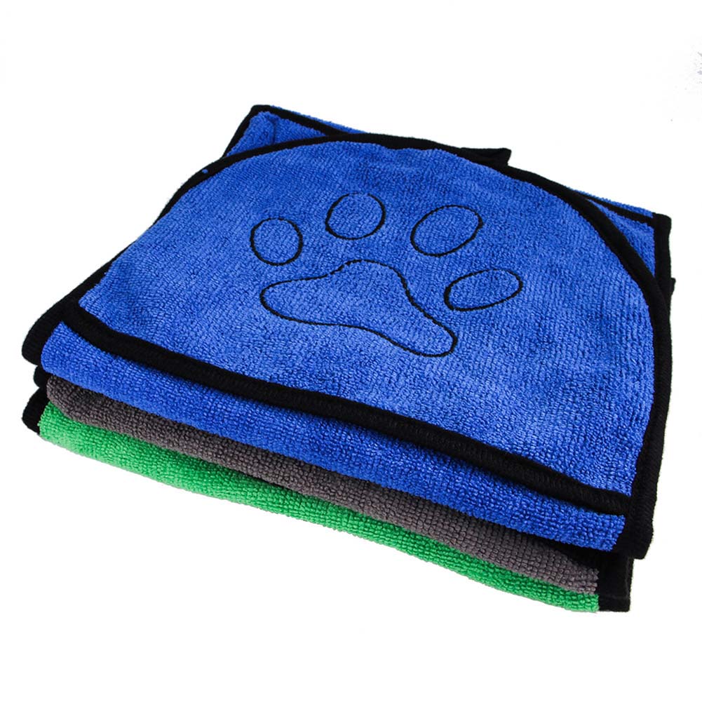 Pluche Huisdier Water Absorberende Handdoek Snel Droog Opknoping Katten Hond Handschoen Badhanddoek Dierbenodigdheden Tt-Best