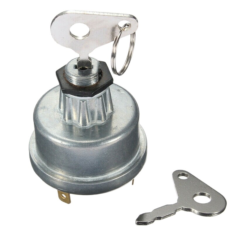 Traktor anlegg tenningsbryter med nøkler tenningsstarter for 128sa massey ferguson 30 275 etui jcb 35670: Default Title
