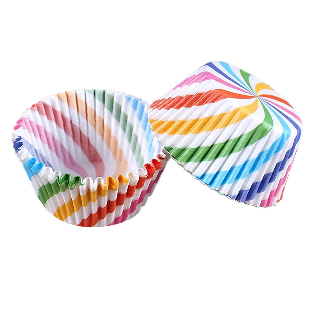 100PCS/Set Muffin Cupcake Cups Cake Forms Cupcake Liner Baking Muffin Box Cup Case Party Tray Cake Mold Decorating Tools: 4