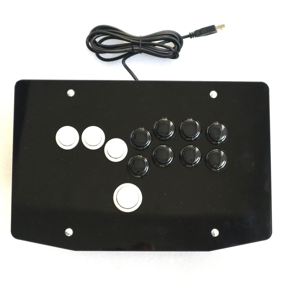 RAC-J500B All Buttons Hitbox Style Arcade Joystick Fight Stick Game Controller For PC USB