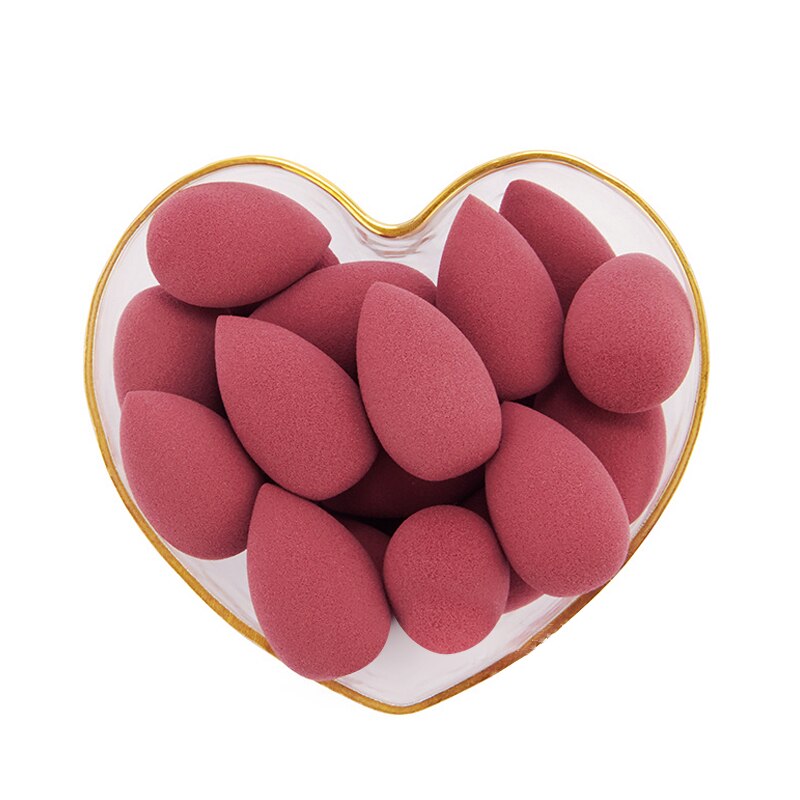 1Pcs Mini Makeup Sponge Water Shape Makeup Soft Foundation Puff Concealer Mixed Cosmetic Puff Makeup Tool Maquiagem